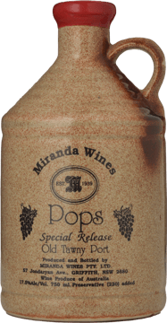 MIRANDA WINES Pops Special Release Tawny Port, New South Wales NV Crock image number 0