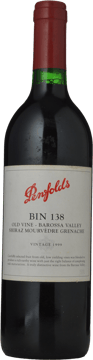 PENFOLDS Bin 138 Old Vine Shiraz Grenache Mourvedre (1998-2009), Barossa Valley 1999 Bottle image number 0