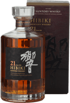 SUNTORY Hibiki 21 Year Old Japanese Whisky 43% ABV, Japan NV 700ml image number 0