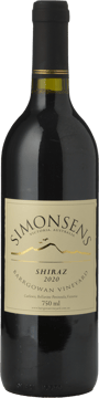 SIMONSENS Barrgowan Vineyard Shiraz, Bellarine Peninsula 2020 Bottle image number 0