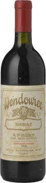 WENDOUREE Shiraz, Clare Valley 1995 Bottle image number 0