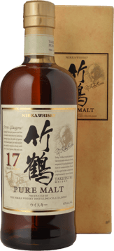 THE NIKKA WHISKY DISTILLING CO 17 Year Old Taketsuru Pure Malt 43% ABV Whisky, Japan NV 700ml image number 0