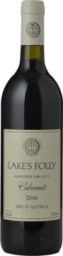 LAKE'S FOLLY Cabernets, Hunter Valley 2006 Bottle image number 0