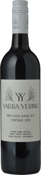 YARRA YERING Dry Red Wine No.1 Cabernets, Yarra Valley 2015 Bottle image number 0