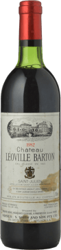 CHATEAU LEOVILLE-BARTON 2me cru classe, St-Julien 1982 Bottle image number 0