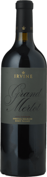IRVINE Grand Merlot, Eden Valley 2018 Bottle image number 0