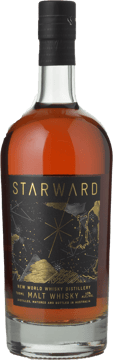 STARWARD NEW WORLD WHISKY DISTILLERY Single Malt Whisky 43% ABV, Victoria NV 700ml image number 0
