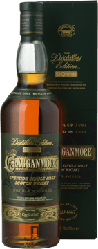 CRAGGANMORE The Distillers Edition 40% ABV, Speyside NV 700ml image number 0