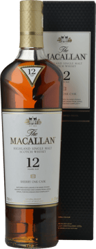 MACALLAN Sherry Oak Casks 12 Years Old 40% ABV, Scotland NV 700ml image number 0