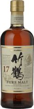 THE NIKKA WHISKY DISTILLING CO 17 Year Old Taketsuru Pure Malt 43% ABV Whisky, Japan NV 700ml