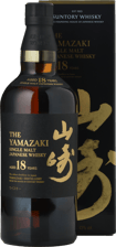 SUNTORY Yamazaki 18 Year Old Japanese Whisky 43% ABV, Japan NV 700ml