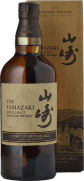 SUNTORY Yamazaki Limited Edition 2021 43% ABV Single Malt Whisky, Japan NV 700ml image number 0