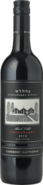 WYNNS COONAWARRA ESTATE Cabernet Sauvignon, Coonawarra 2012 Bottle image number 0