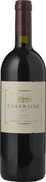 TE MATA ESTATE Coleraine Cabernet Sauvignon Merlot Cabernet Franc, Hawkes Bay 2009 Bottle image number 0