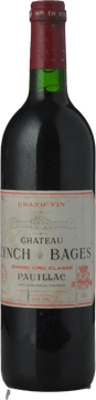 CHATEAU LYNCH-BAGES 5me cru classe, Pauillac 1996 Bottle image number 0