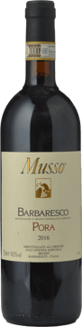 MUSSO Pora, Barbaresco DOCG 2016 Bottle image number 0