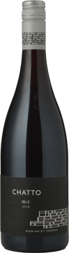 CHATTO WINES Isle Pinot Noir, Huon Valley 2018 Bottle image number 0