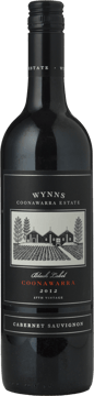 WYNNS COONAWARRA ESTATE Cabernet Sauvignon, Coonawarra 2012 Bottle image number 0