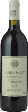 LAKE'S FOLLY Cabernets, Hunter Valley 2015 Bottle image number 0