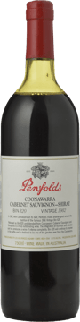 PENFOLDS Bin 820 Cabernet Shiraz, Coonawarra 1982 Bottle image number 0