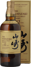 SUNTORY Yamazaki 12 Year Old 43% ABV Single Malt Whisky, Japan NV 700ml