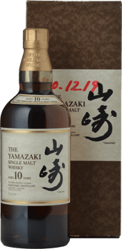 SUNTORY Yamazaki 10 Year Old 40% ABV Single Malt Whisky, Japan NV 700ml image number 0