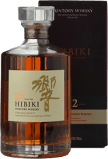 SUNTORY Hibiki 12 Year Old Japanese Whisky 43% ABV, Japan NV 700ml