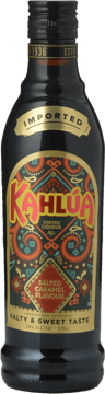 KAHLUA LIQUEUR Coffee LIQUEUR 20% ABV Salted Caramel Liqueur, Mexico NV Half Bottle image number 0