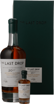 THE LAST DROP DISTILLERS 20-40 Year Old Blended Malt Whisky 60% ABV with 50ml Sample Bottle Whisky, Japan NV 700ml image number 0