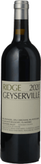 RIDGE VINEYARDS Geyserville Zinfandel blend, Alexander Valley 2020 Bottle image number 0
