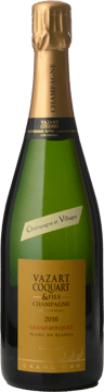 VAZART-COQUART & FILS Grand Bouquet Blanc de Blanc Grand Cru Brut, Champagne 2016 Bottle image number 0