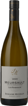 DOMAINE MICHELOT Meursault Les Narvaux, Meursault 2020 Bottle image number 0