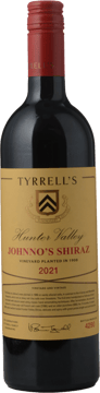 TYRRELL'S Johnno's Shiraz, Hunter Valley 2021 Bottle image number 0