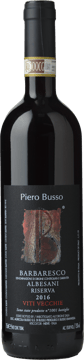 PIERO BUSSO Albesani Viti Vecchie, Barbaresco DOCG 2016 Bottle image number 0