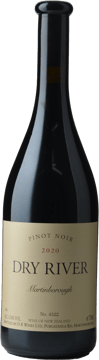 DRY RIVER Pinot Noir, Martinborough/Waiparapa 2020 Bottle image number 0