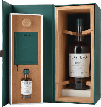 THE LAST DROP DISTILLERS Release No. 30 20-40 Year Old Japanese Blended Malt Whisky Finished in a Mizunara Cask 60% ABV with 50ml Sample Bottle, Japan NV 700ml image number 0