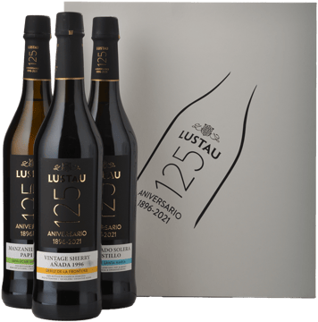 EMILIO LUSTAU 125th Anniversary 1896-2021 the Legacy Collection 3 x 500ml NV Set image number 0