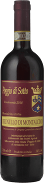 FATTORIA POGGIO DI SOTTO, Brunello di Montalcino DOCG 2018 Bottle image number 0