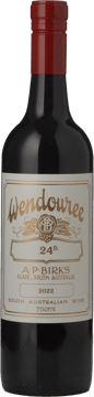 WENDOUREE 24B Shiraz, Clare Valley 2022 Bottle image number 0