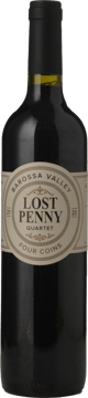 LOST PENNY WINES Four Coins Quartet Cabernet Grenache Merlot Shiraz, Barossa Valley 2020 Bottle image number 0