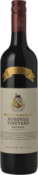 MOUNT PLEASANT Rosehill Shiraz, Hunter Valley 2019 Bottle image number 0