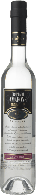 DISTILLERIA ZANIN Le Opere Grappa di Amarone Monovitigno 40% ABV, Italy NV