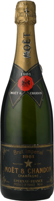 MOET & CHANDON Vintage Imperial Brut, Champagne 1981