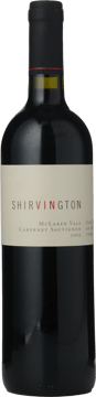 SHIRVINGTON Cabernet Sauvignon, McLaren Vale 2003 Bottle image number 0