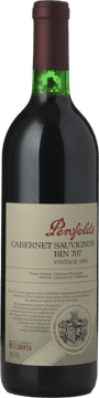 PENFOLDS Bin 707 Cabernet Sauvignon, South Australia 1993 Bottle image number 0