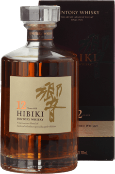 SUNTORY Hibiki 12 Year Old Japanese Whisky 43% ABV, Japan NV 700ml image number 0