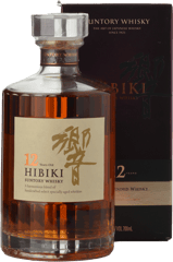 SUNTORY Hibiki 12 Year Old Japanese Whisky 43% ABV, Japan NV 700ml image number 0