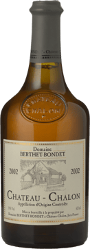 DOMAINE BERTHET-BONDET Chateau-Chalon, Jura 2002 620ml bottle image number 0