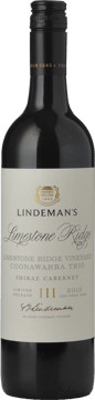LINDEMANS Limestone Ridge Vineyard Shiraz Cabernet, Coonawarra 2013 Bottle image number 0