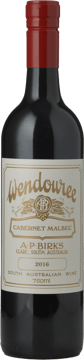 WENDOUREE Cabernet Malbec, Clare Valley 2016 Bottle image number 0